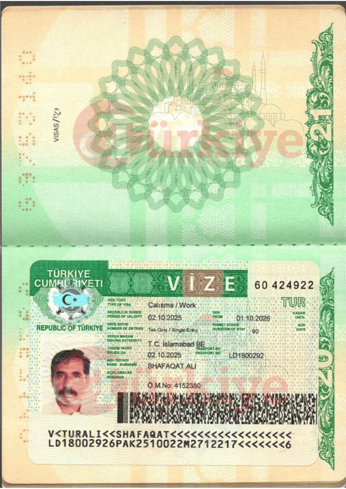 turkey visa