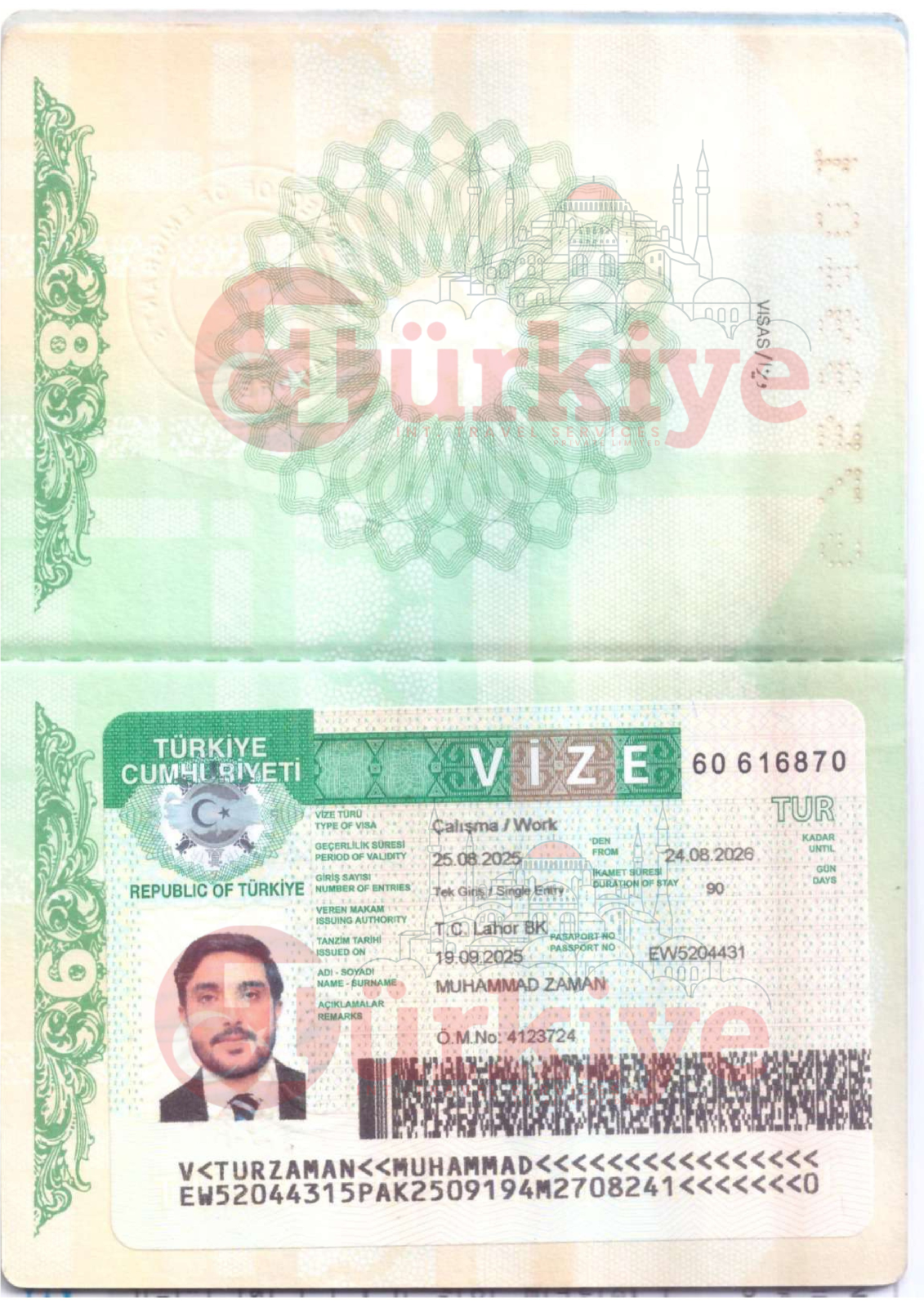 turkey visa