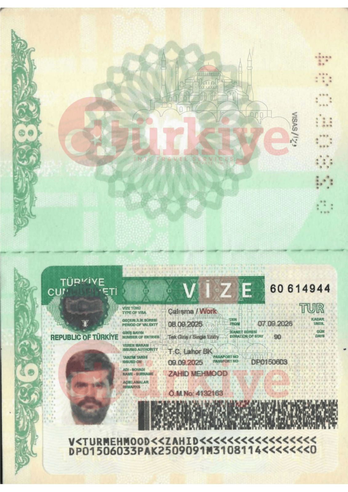 turkey visa