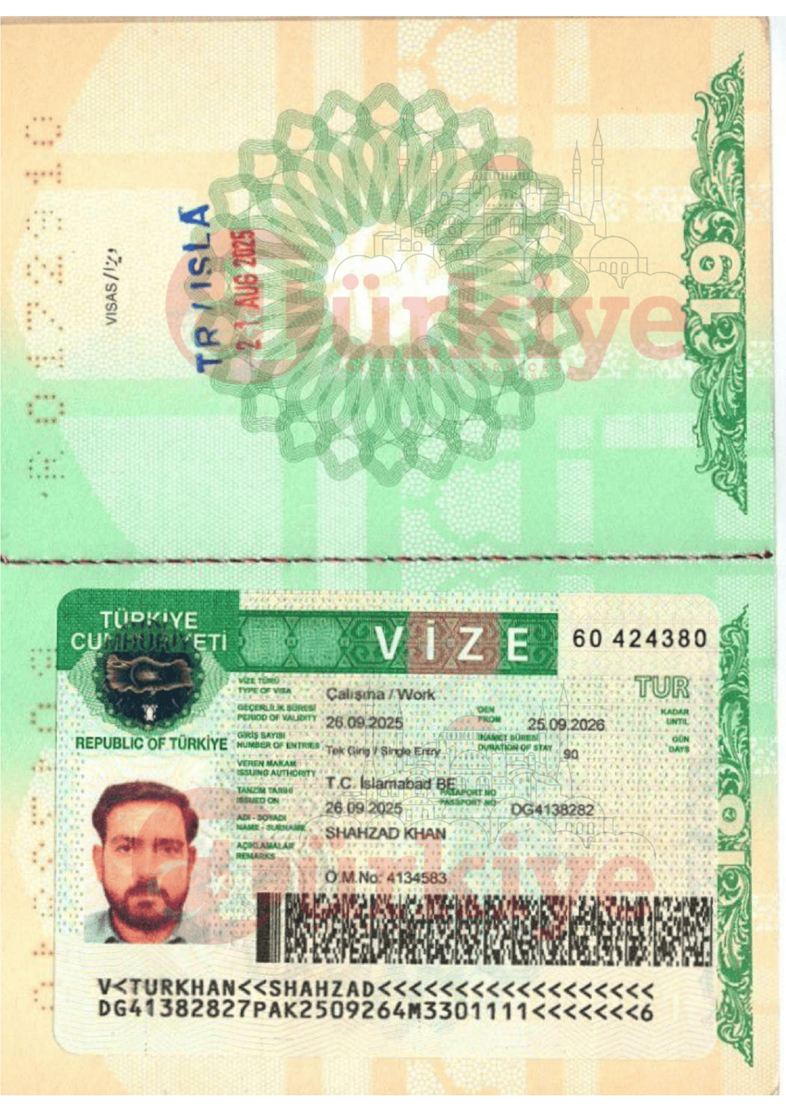 turkey visa
